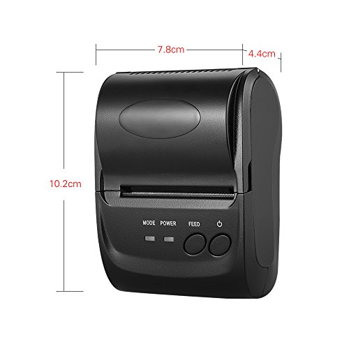Montloxs POS-5802DD draagbare mini-USB-printer voor thermische kwitantie, printer voor iOS Android van Windows - Image 3