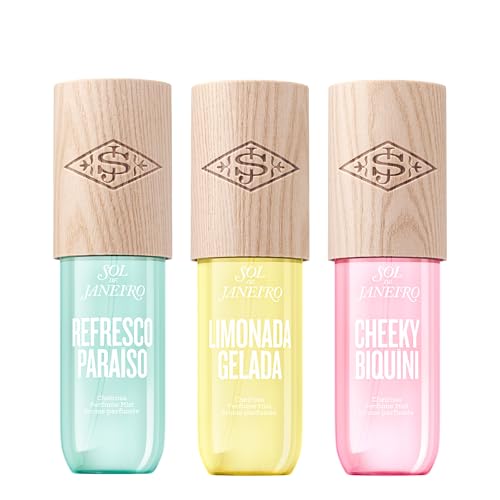 Sol de Janeiro Limited Edition Hair & Body Perfume Mist Trio - 90mL/3.0 fl oz.