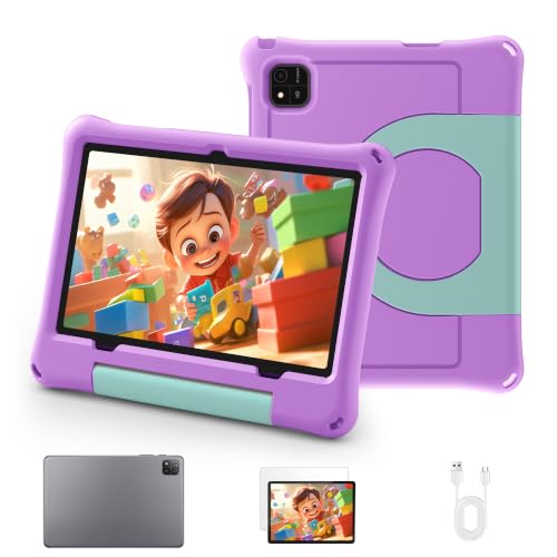 Image of Kids Tablet, 10.1 inch Android 16 Tablet for Kids, Gift for Ages 6-12