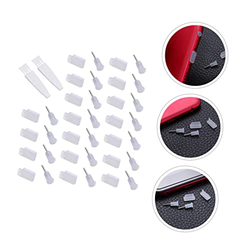 20 Pares tipo de plugue de poeira tampa de plugues de porta de silicone tampas de silicone anti-poei