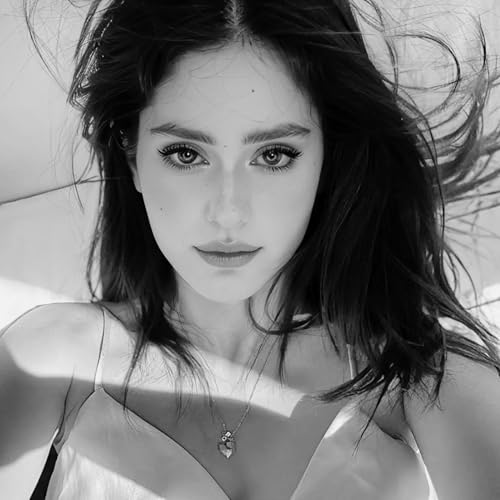 Renaiz Geometric Gold Initial Necklaces for Women, Trendy Low Poly Letter Necklace in 14K Real Gold Plated, Chain 14"-24", Unique Gold/Silver A-Z Pendant, Personalized Name Necklace for Women Gift3