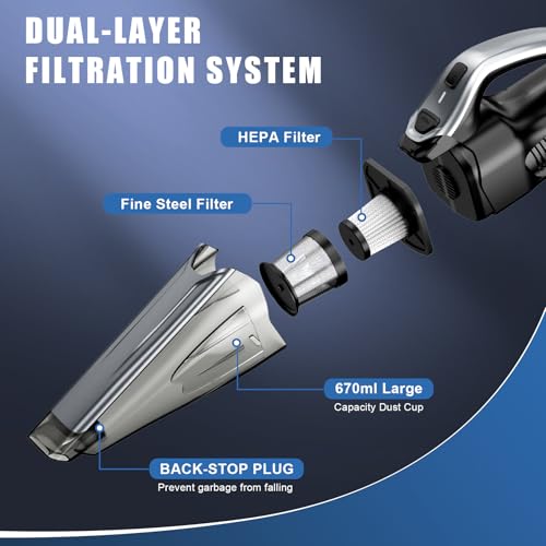 6-in-1 Portable Mini Vacuum Cleaner