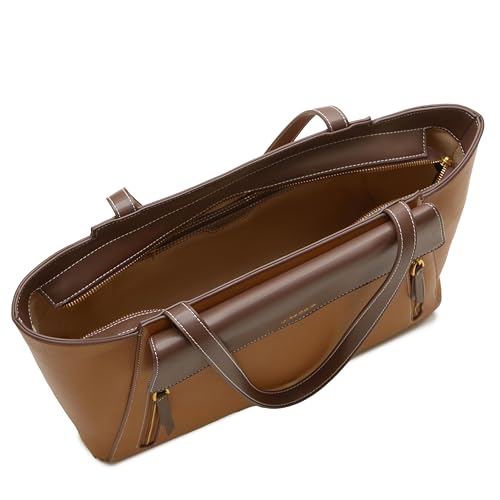 Image of Miraggio Roberta 16 Inch Laptop Tote Bag For Women Office Use | Office Tote Bag With Zipper Closure | Stylish Totes Bag
