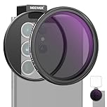 NEEWER 67mm Clip On Variable ND Filter Kit with Cold Shoe Phone Clip, Adjustable ND2-32 Filter Compatible with iPhone 17 16 15 Pro Max Plus Android Samsung Galaxy S24 S25 Ultra