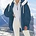 Winter Coats for Women Sherpa Fleece Zip up Jacket with Fuzzy Hood Y2k Winter Warm Casual Outerwear Jackets Pockets Jackets for Women Plus Size Comfy Faux Fur Coat Fall Fashion Fleece Jacket