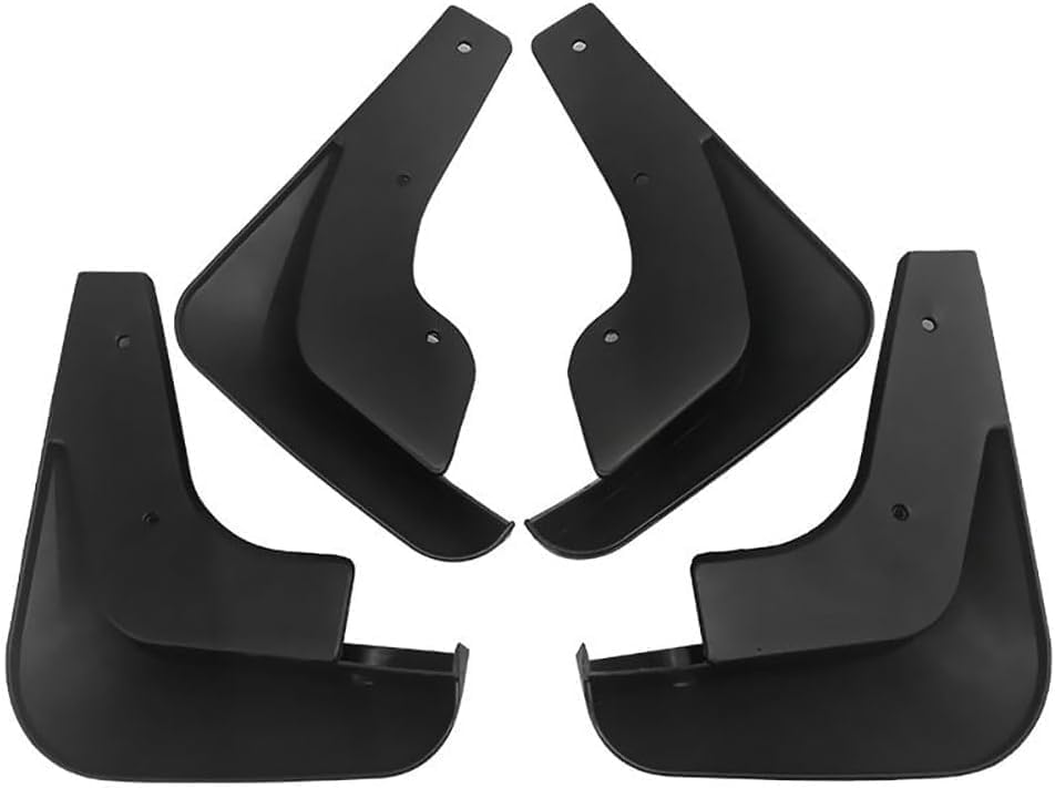 Bavettes garde-boue pour Mazda 3 2011-2015 - Set de protection anti-éclaboussures noir