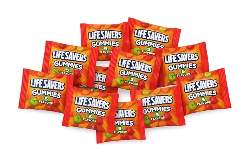 LifeSavers Gummies Candy - Assorted Fruity Flavors - Delicious Gummy Candy Assortment for Birthdays, New Year, Christmas, Valentines Day, Pinata & Pantry (1 lbs)