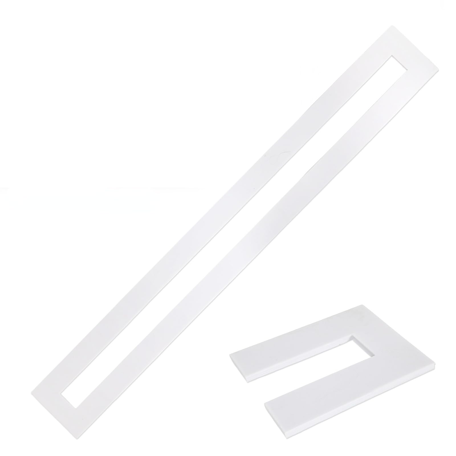 Parking Lot Line Stencil, Foldable Plastic Reusable Portable Parking Space Line Stencil for Painting Asphalt Concrete Parking Spaces and Roadway Lines (1)