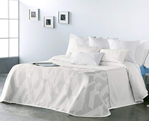 TEXTILONLINE Colcha Capa Mayday (Cama 90 cms., Blanco)