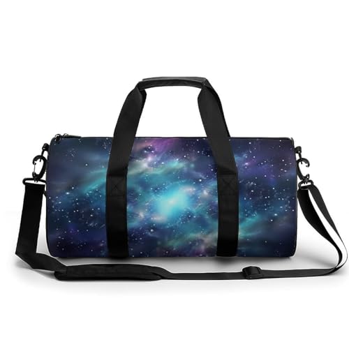 Travel Duffel Bag Weekender Bags for Men Women Large Capacity Overnight Bags Starry Sky Pattern Travel Sports Gym Bag Canvas Carry On Tote Bags for Travel Yoga