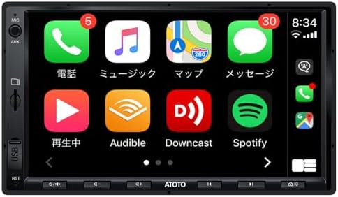 Amazon.co.jp: ATOTO F7 WE 2 DIN カーオーディオカーナビ, 7インチ 