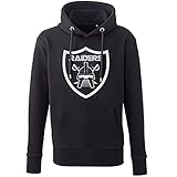 Cylon Raiders Battlestar Galactica Hoodie – (S-2 X L) Retro TV Serie CYLONS. Gr. XL, schwarz