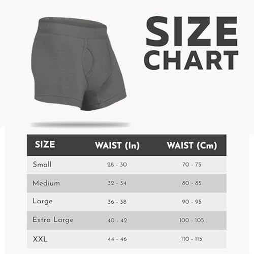 Image of HEELIUM Bamboo Trunks for Men with Keyhole Fly | 3X Softer Than Cotton for All-Day Freshness | Soft & Durable Waistband | Easy Access Underwear for Ultimate Comfort