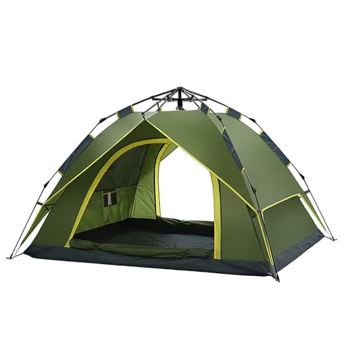 Tente pop-up 4 personnes étanche pour camping et randonnée familiale