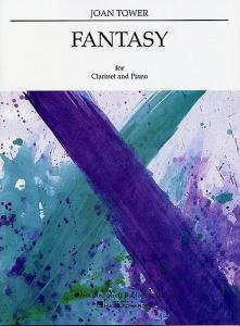 Joan Tower: Fantasy For Clarinet And Piano Nuty na klarnet, Akompaniament fortepianu