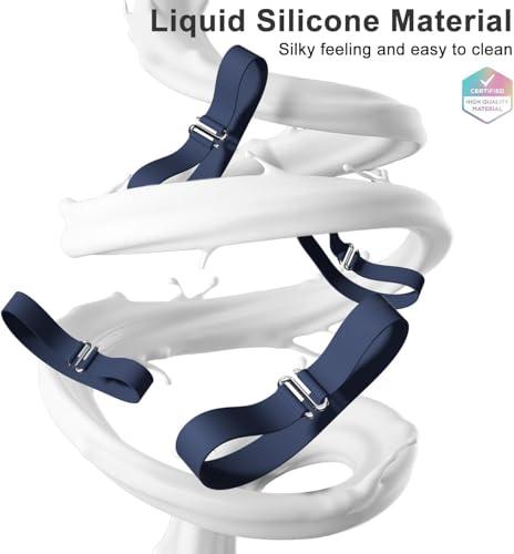 Image of Mizi [3 Pack] C-Shaped Clip Finger Phone Grip, Silicone Mobile Strap for Phone Case with Clip as Phone Loop Holder for iPhone & Android Phones - ‎(Black /Blue /Pink)(Small)