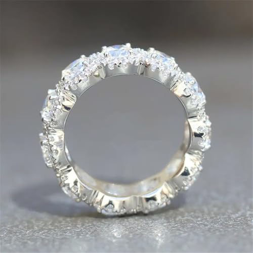 Dazzling Zirconia Rings Women's Gorgeous Wedding Jewelry Brilliant Accessories Jewelry2
