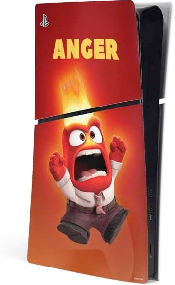 Skinit Decal Gaming Skin Compatible with PS5 Slim Digital Edition Console - Officially Licensed Disney Inside Out Character Group Design