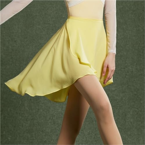 Jupe de danse corps de gaze premium style feuille de lotus - 7