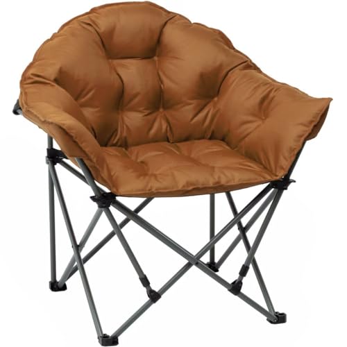 Large Cushion Chair, Brown Sugar, One Size