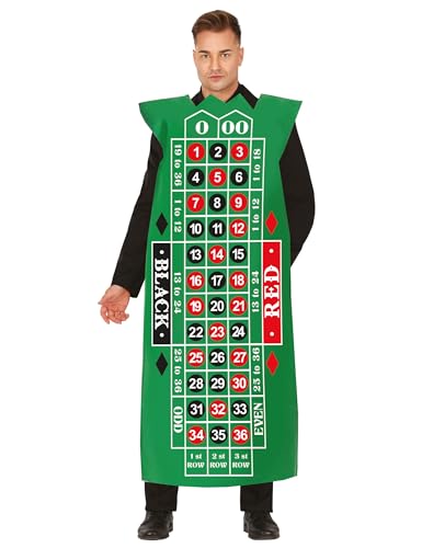 Disfraz ruleta de casino para adultos ideal para fiestas de Las Vegas
