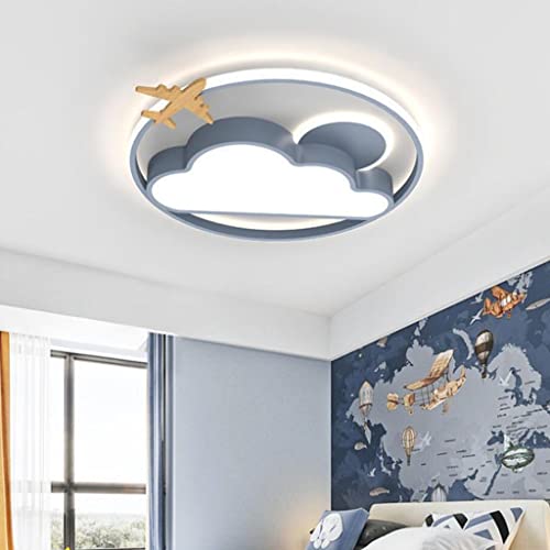 Plafonnier acrylique dimmable 55W télécommandé à intensité variable pour chambre - 3