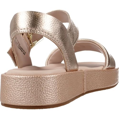 Clarks Para Mulher. 26181223 SandáLias De Couro Com Tira Alda Copper (39.5), 1 A 3Cm, Fivela, Casual, Bronze - 3