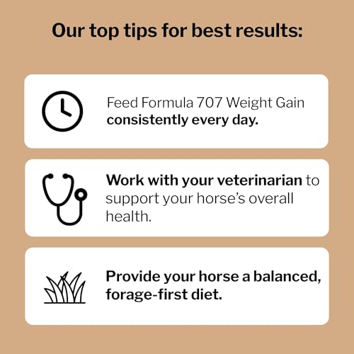 Formula 707 21278989 Weight Gain Equine Supplement, Daily Fresh Packs, 28 Day Supply - Palatable, Calorie-Rich Nutritional Support For Hard-To-Keep And Senior Horses thumb #3