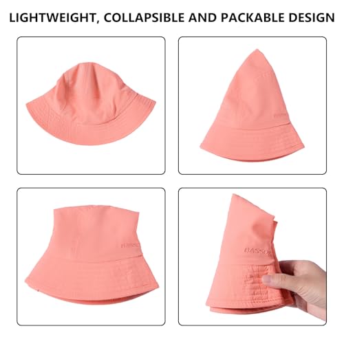Image of BASSDASH UPF50+ Fishing Bucket Hat for Men Women Lightweight Water Resistant Packable Outdoor Summer Sun Hats FH13