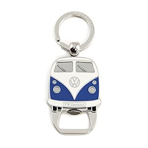 BRISA VW Collection Volkswagen T1 Bus Transporter Sleutelhanger/flesopener – Blauw
