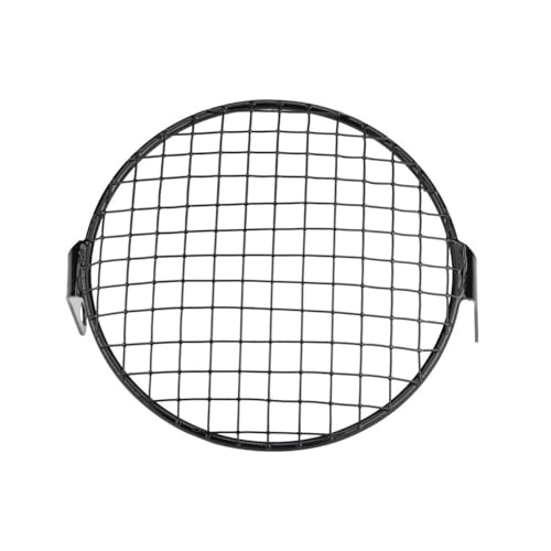 Couvercle protection grille phare moto évite les fissures d'optique sur Bobber 6,5 pouces