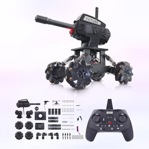 VANLINNY Robot Kits,360&deg; Drifting RC Tank Toy,Science Projects for Ages 13+, STEM Educational Kit...