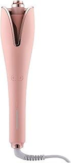 Portable Hair Curler, Encrespador de cabelo portátil, rolos de cabelo duradouro de cerâmica girando para mulheres cuidados com cabelo elétrico enrolando ferramenta de estilo de onda