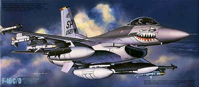 F-16 C/D JAWS 1/72 maquette d'avion de chasse aux détails premium
