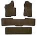 Premier Custom Fit 4-piece Set with 2 piece front 1 midrunner and 1 rearrunner Carpet Floor Mats for Ford Aerostar (Premium Nylon, Taupe)