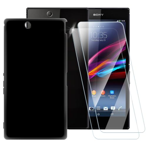 �J���[�v�����gTPU�P�[�X Sony Xperia Z Ultra XL39H�Ƃ̌݊������� +�����K���X�t�B����2���Z�b�g �A�[�g�f�U�C�� ���^ �ϏՌ� ���h�~ �S�ʕی�