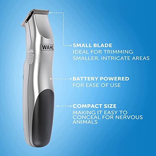 WAHL Battery Operated Pet Trimmer, Trimmer for Pets, Dog Grooming Kit, Trim and Tidy Small Areas, Small Pet Trimmers, Animal Grooming Tools, Grooming Pets at Home, Dog Hair Trimmers WAHL Battery Operated Pet Trimmer, Trimmer for Pets, Dog Grooming Kit, Trim and Tidy Small Areas, Small Pet Trimmers, Animal Grooming Tools, Grooming Pets at Home, Dog Hair Trimmers