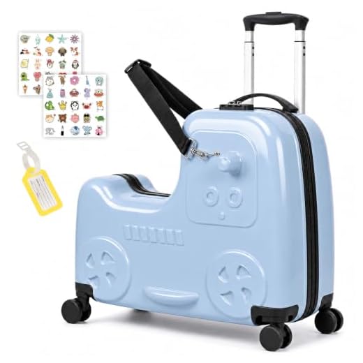Smilesun 22" Kids Ride-On Suitcase