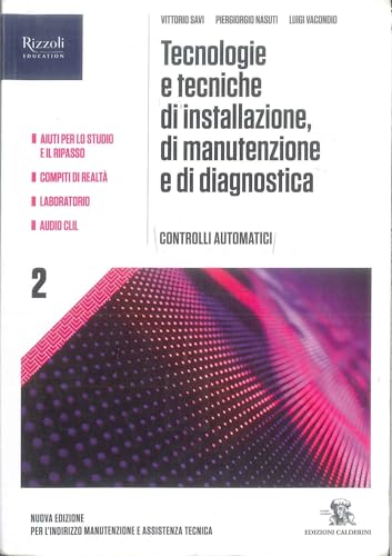 9788852809835 Tecnologia e tecniche di manutenzione, di installazione e di diagnostica. Per gli istituti professionali indirizzo manutenzione e assistenza. Con e-book. Con espansione online (Vol. 2)