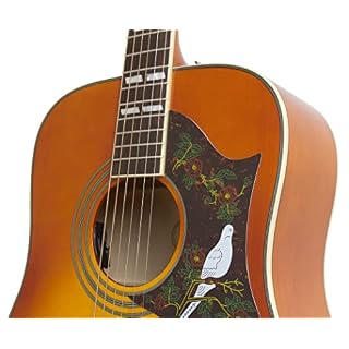 Epiphone DOVE PRO Guitare électro-acoustique micro SoniTone Violinburst - Les Beatles, Paul McCartney, John Lennon, RIngo Starr, George Harrison Epiphone DOVE PRO Guitare électro-acoustique micro SoniTone Violinburst – Image 2