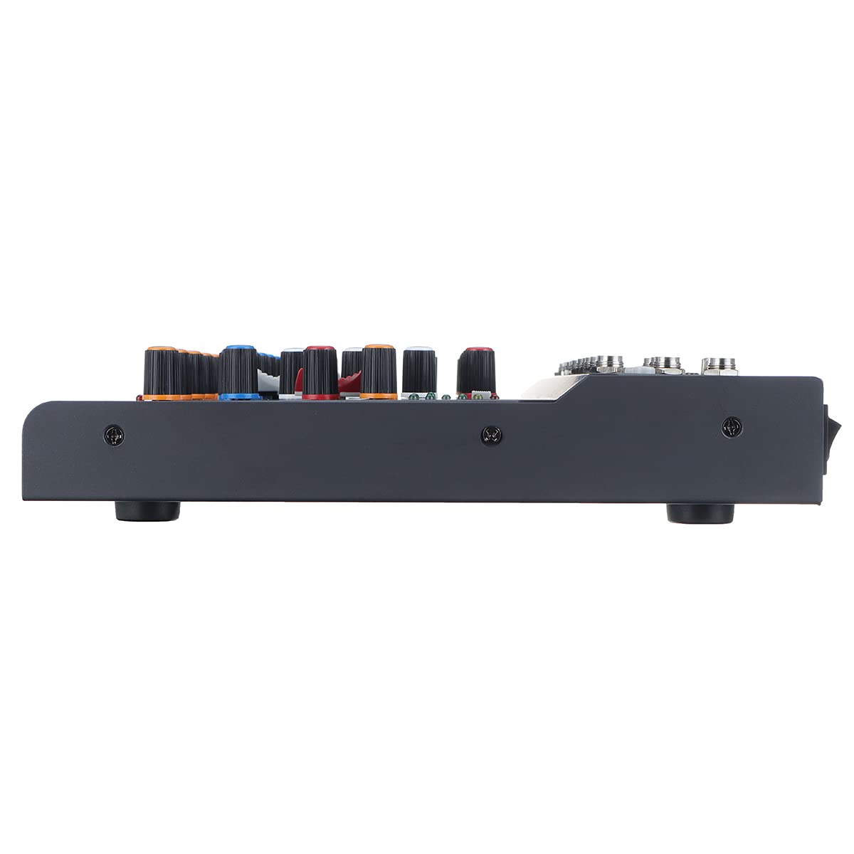 YONGYAO Microfono DJ a 7 canali per Il Controllo del Mixer Audio Bluetooth con LED Digital Display Music Stream