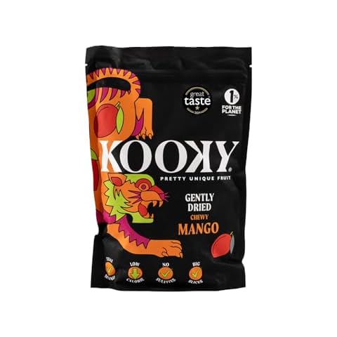 Kooky Gently Dried Mango Slices 380g Pack Cover