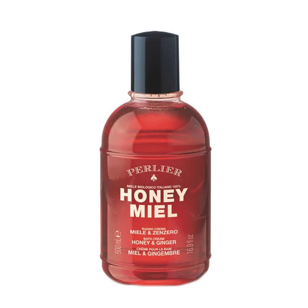 PerlierHoney Miel Honey & Ginger Bath Cream - 500ml/16.9oz