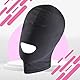 BDSM Maske Schwarz Spandex Bondage SM Fetisch Sex mit Mundöffnung Größe S/M Dehnbar bis 57cm Sinnliche Erlebnisse für Frauen und manner & paare Erotik Toys full Face mask black FOPS B23-5