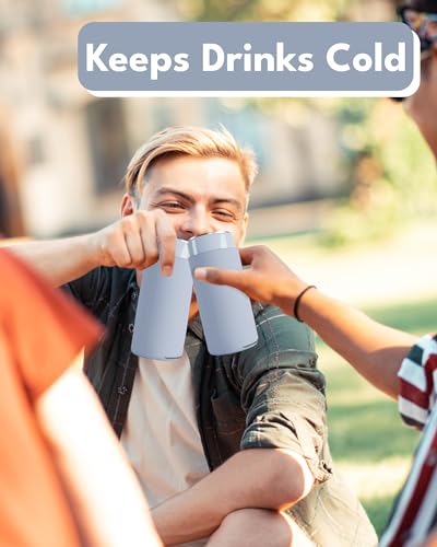 Image of PartyPrints 25 Pack Frost Blank Slim Can Cooler Sleeves | Plain Seltzer Customizable Bulk Coolers for Beer Bottles & 12oz Tall Cans | Skinny Collapsible Drink Insulated Sleeve