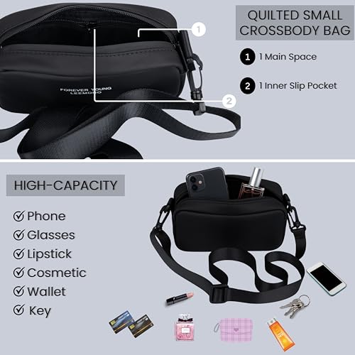 Image of TS WITH TECHSUN Small Crossbody Bag for Women | PU Leather Sling Bag with Adjustable Strap | Women's Handbags | Mini Purse for Women | Travel Crossbody Pouch For Keys, Makeup Etc.