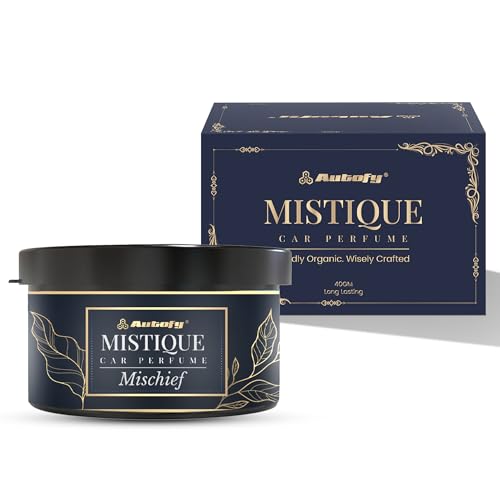 Image of Autofy MISTIQUE Lasts 60 Days Car Perfume Freshener Long Lasting Fragrance Car-Accessories Car-Interior Accessories Air Freshner Organic Block Car-Perfume Diffuser (40g Mischief) Odor Remover