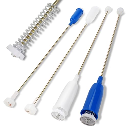 5304511328 5304511329 4Pcs Washer Suspension Rod Compatible with Frigidaire FFTW4120SW FFTW4120SW1 FFTW4120SW0, 5304511328 5304511329 Washer Suspension Replace 4584271 AP6261615 EAP12176453 PS12176453