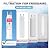 FPPWFU01 Water Filter Replacement Compatible with Frigidaire FPPWFU01, PurePour PWF-1 PureAdvantage PWF-1 EPPWFU01(3 Pack)