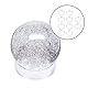 Perfeclan 10 Stück Acryl Transparent Display Ständer Ballhalter Acryl-Kugelständer Set für Golfball Baseball Kristallkugel Quarzglas Steinkugel Basis, 4.5 cm,Mittel